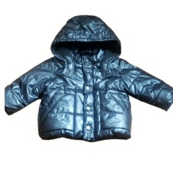 GAP Other - 🎉HP🎉Baby Gap metallic puffer jacket 12-18m 🐃